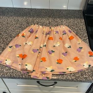 Beautiful girls Caramel brand floral skirt great condition size 12.